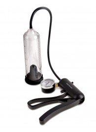 Вакуумная мужская помпа с датчиком давления Pro-Gauge Power Pump - Pipedream - в Самаре купить с доставкой