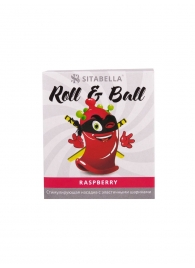 Стимулирующий презерватив-насадка Roll   Ball Raspberry - Sitabella - купить с доставкой в Самаре