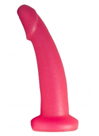 Розовый плаг-массажёр для простаты - 13,5 см. - LOVETOY (А-Полимер) - в Самаре купить с доставкой