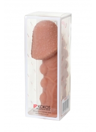 Насадка на фаллос с пузыриками, венками и ребристостью KOKOS Extreme Sleeve 09 - 12,7 см. - KOKOS - в Самаре купить с доставкой