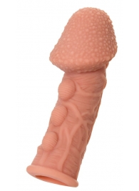 Насадка на фаллос с пузыриками, венками и ребристостью KOKOS Extreme Sleeve 09 - 12,7 см. - KOKOS - в Самаре купить с доставкой