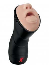 Мастурбатор-ротик Deep Throat Vibrating Stroker - Pipedream - в Самаре купить с доставкой