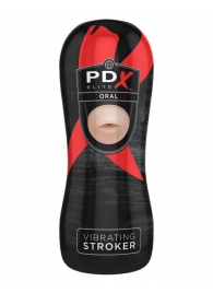 Мастурбатор-ротик Vibrating Oral Stroker - Pipedream - в Самаре купить с доставкой