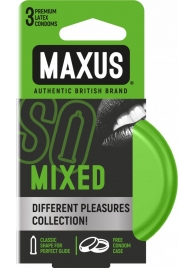 Презервативы в железном кейсе MAXUS Mixed - 3 шт. - Maxus - купить с доставкой в Самаре