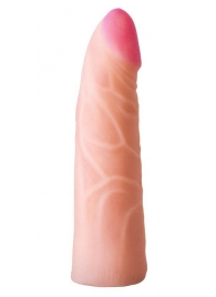 Фаллическая насадка на трусики харнесс - 17,5 см. - LOVETOY (А-Полимер) - купить с доставкой в Самаре
