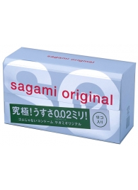 Ультратонкие презервативы Sagami Original - 12 шт. - Sagami - купить с доставкой в Самаре