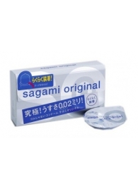 Ультратонкие презервативы Sagami Original QUICK - 6 шт. - Sagami - купить с доставкой в Самаре