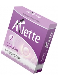 Классические презервативы Arlette Classic - 3 шт. - Arlette - купить с доставкой в Самаре