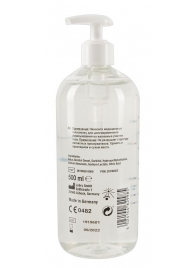 Гель-смазка на водной основе Just Glide с дозатором - 500 мл. - Orion - купить с доставкой в Самаре