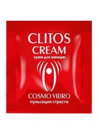 Пробник возбуждающего крема для женщин Clitos Cream - 1,5 гр. - Биоритм - купить с доставкой в Самаре