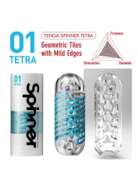 Мастурбатор SPINNER Tetra - Tenga - в Самаре купить с доставкой