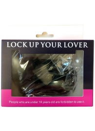 Черные меховые наручники Love с ключиками - Baile - купить с доставкой в Самаре