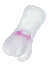 Прозрачный реалистичный мастурбатор Juicy Pussy Crystal Rose - ToyFa - в Самаре купить с доставкой