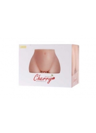 Мастурбатор-полуторс Cherry с вибрацией и двумя любовными тоннелями - KOKOS - в Самаре купить с доставкой
