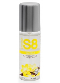 Лубрикант на водной основе Stimul8 Flavored Lube с ванильным ароматом - 125 мл. - Stimul8 - купить с доставкой в Самаре