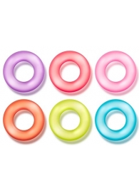 Набор из 6 эрекционных колец King of the Ring - Blush Novelties - в Самаре купить с доставкой