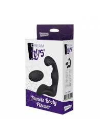 Черный вибромассажер простаты REMOTE BOOTY PLEASER - Dream Toys - в Самаре купить с доставкой