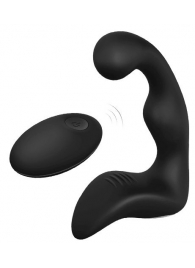 Черный вибромассажер простаты REMOTE BOOTY PLEASER - Dream Toys - в Самаре купить с доставкой