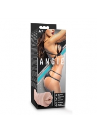 Телесный мастурбатор-ротик Angie - Blush Novelties - в Самаре купить с доставкой