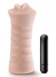 Телесный мастурбатор-ротик Angie - Blush Novelties - в Самаре купить с доставкой