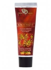 Интимный съедобный лубрикант JUICY FRUIT с ароматом фруктов - 30 мл. - БиоМед - купить с доставкой в Самаре