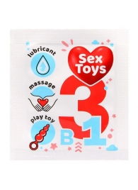 Гель-лубрикант на водной основе Sex Toys - 4 гр. - Биоритм - купить с доставкой в Самаре