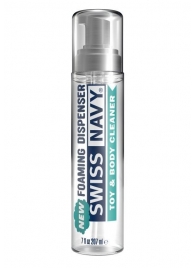 Очищающая пенка для игрушек и тела Swiss Navy Toy   Body Cleaner Foamer - 207 мл. - Swiss navy - купить с доставкой в Самаре