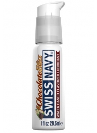 Лубрикант с ароматом шоколада Swiss Navy Chocolate Bliss Lube - 29,5 мл. - Swiss navy - купить с доставкой в Самаре