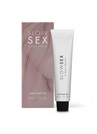 Лубрикант на водной основе Slow Sex Anal Play Gel - 30 мл. - Bijoux Indiscrets - купить с доставкой в Самаре