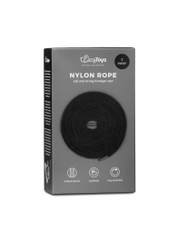 Черная веревка для бондажа Easytoys Bondage Rope - 5 м. - Easy toys - купить с доставкой в Самаре