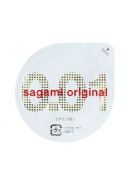Супертонкий презерватив Sagami Original 0.01 - 1 шт. - Sagami - купить с доставкой в Самаре