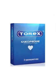Гладкие презервативы Torex  Классические  - 3 шт. - Torex - купить с доставкой в Самаре