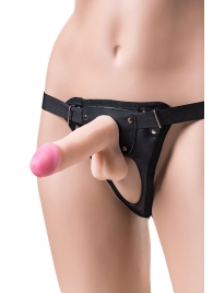 Телесный страпон на трусиках Realstick Hunter - 14,5 см. - ToyFa - купить с доставкой в Самаре