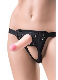 Телесный страпон на трусиках Realstick Jax - 17,9 см. - ToyFa - купить с доставкой в Самаре