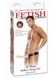 Мужской полый страпон 10  Hollow Strap-On - 24 см. - Pipedream - купить с доставкой в Самаре