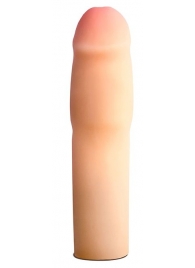 Телесная насадка-удлинитель на пенис PERFORMANCE 1.5INCH COCK XTENDER - 16 см. - Blush Novelties - в Самаре купить с доставкой