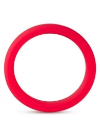 Красное эрекционное кольцо Silicone Go Pro Cock Ring - Blush Novelties - в Самаре купить с доставкой