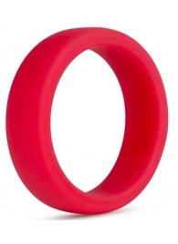 Красное эрекционное кольцо Silicone Go Pro Cock Ring - Blush Novelties - в Самаре купить с доставкой