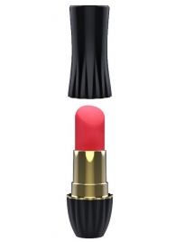 Клиторальный стимулятор-помада LIPSTICK - 9,3 см. - Dream Toys - купить с доставкой в Самаре