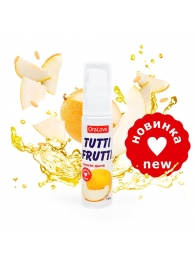 Гель-смазка Tutti-frutti со вкусом сочной дыни - 30 гр. - Биоритм - купить с доставкой в Самаре