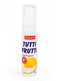 Гель-смазка Tutti-frutti со вкусом сочной дыни - 30 гр. - Биоритм - купить с доставкой в Самаре