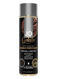 Лубрикант с ароматом шоколада JO GELATO DECADENT DOUBLE CHOCOLATE - 120 мл. - System JO - купить с доставкой в Самаре