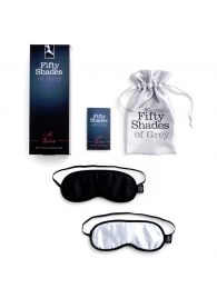 Набор из двух масок на глаза Soft Blindfold Twin Pack - Fifty Shades of Grey - купить с доставкой в Самаре