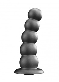 Черная насадка-плаг на харнесс PLATINUM 9 - 24 см. - LOVETOY (А-Полимер) - купить с доставкой в Самаре