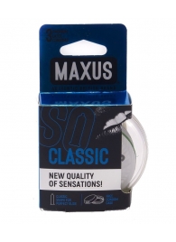 Классические презервативы в пластиковом кейсе MAXUS Classic - 3 шт. - Maxus - купить с доставкой в Самаре