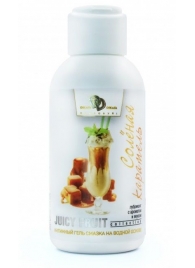 Интимный гель-смазка JUICY FRUIT с ароматом солёной карамели - 100 мл. - БиоМед - купить с доставкой в Самаре