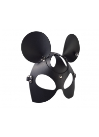 Черная кожаная маска  Мышка - Sitabella - купить с доставкой в Самаре