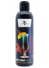 Интимный гель-смазка JUICY FRUIT с ароматом энергетика - 200 мл. - БиоМед - купить с доставкой в Самаре