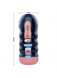 Мастурбатор-ротик Vacuum Cup Masturbator - Baile - в Самаре купить с доставкой