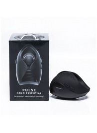 Черный инновационный мужской вибратор PULSE SOLO ESSENTIAL - Hot Octopuss - в Самаре купить с доставкой